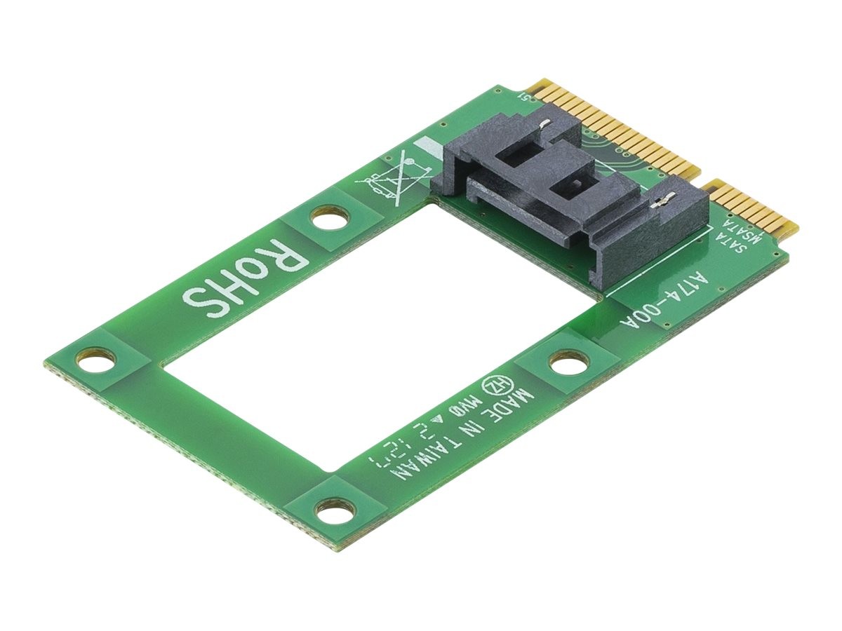StarTechcom mSATA to SATA Hard Drives SSD Adapter Adattatore MSAT2SAT3