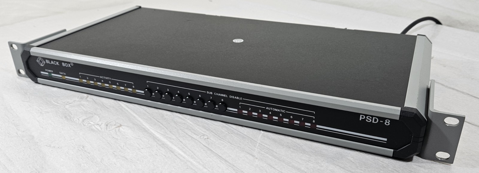 Black Box PSD-8 TL305A Programmable Sharing Device 8-Port - Rack mount.