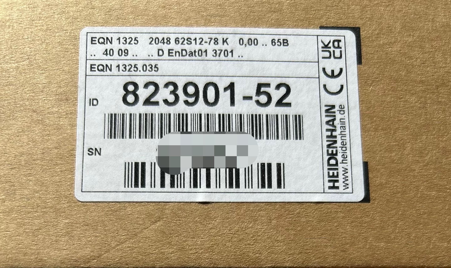 Heidenhain 823901-52 Encoder FedEx or DHL