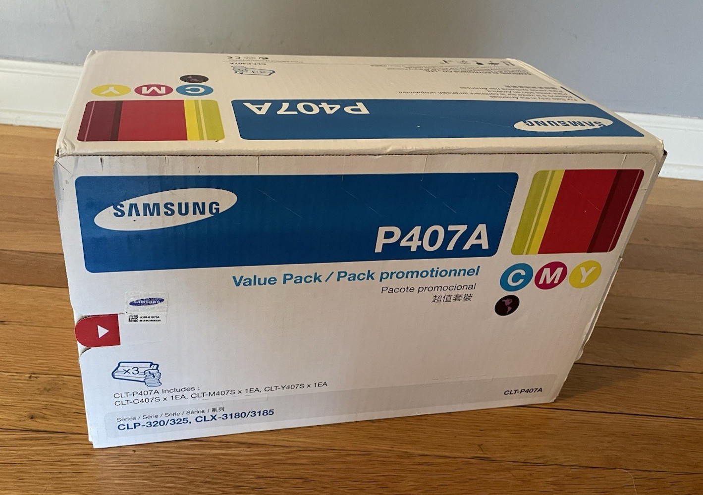 Samsung CLT-P407A Toner Value Pack