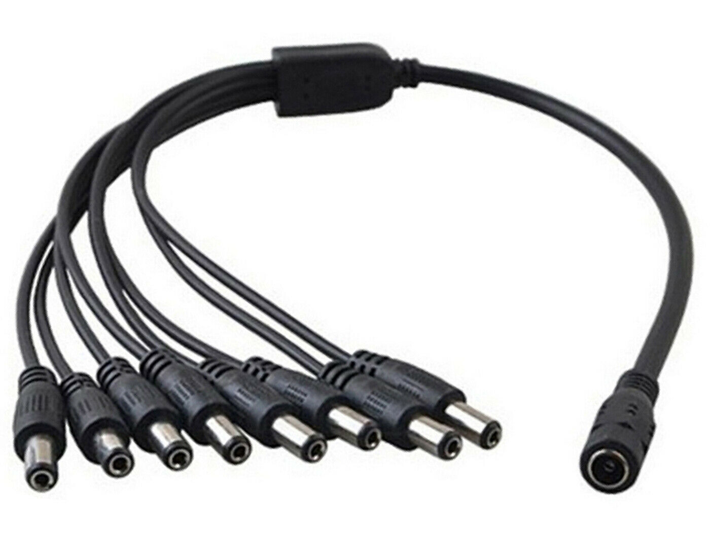 DC 12V 5A Power Supply Adapter or 8 Split Cable For CCTV Security Camera NVR