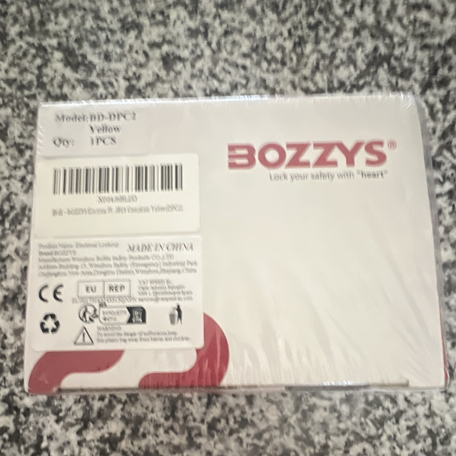 Bozzys BD-DPC2 Yellow Ink Cartridge, Yellow Color, Model BD-DPC2 (Qty 1)
