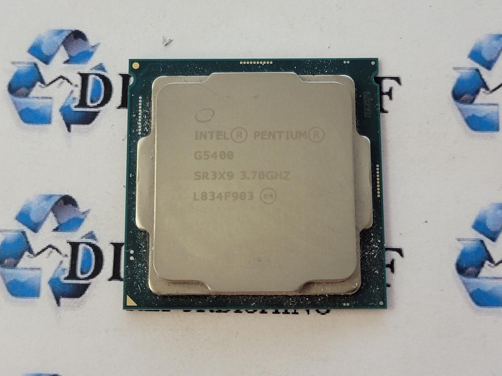INTEL Pentium G5400 SR3X9 3.70 GHz 4 MB SmartCache 58 W Grade B SKU 14251