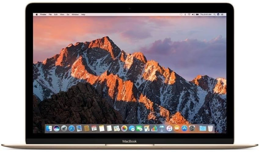 2017 Apple MacBook 12" Core M3 1.2GHz 8GB RAM 256GB SSD A1534 Gold, Good