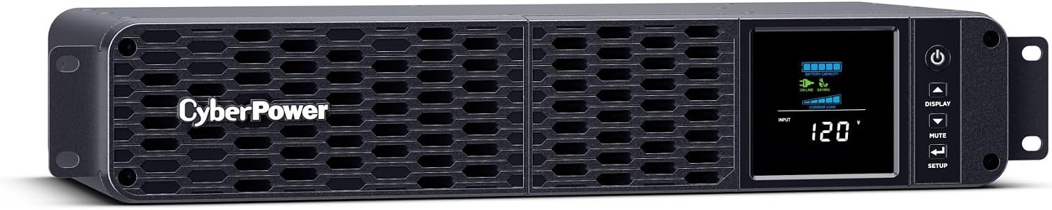 CyberPower CP1500PFCRM2U PFC Sinewave UPS Battery Backup