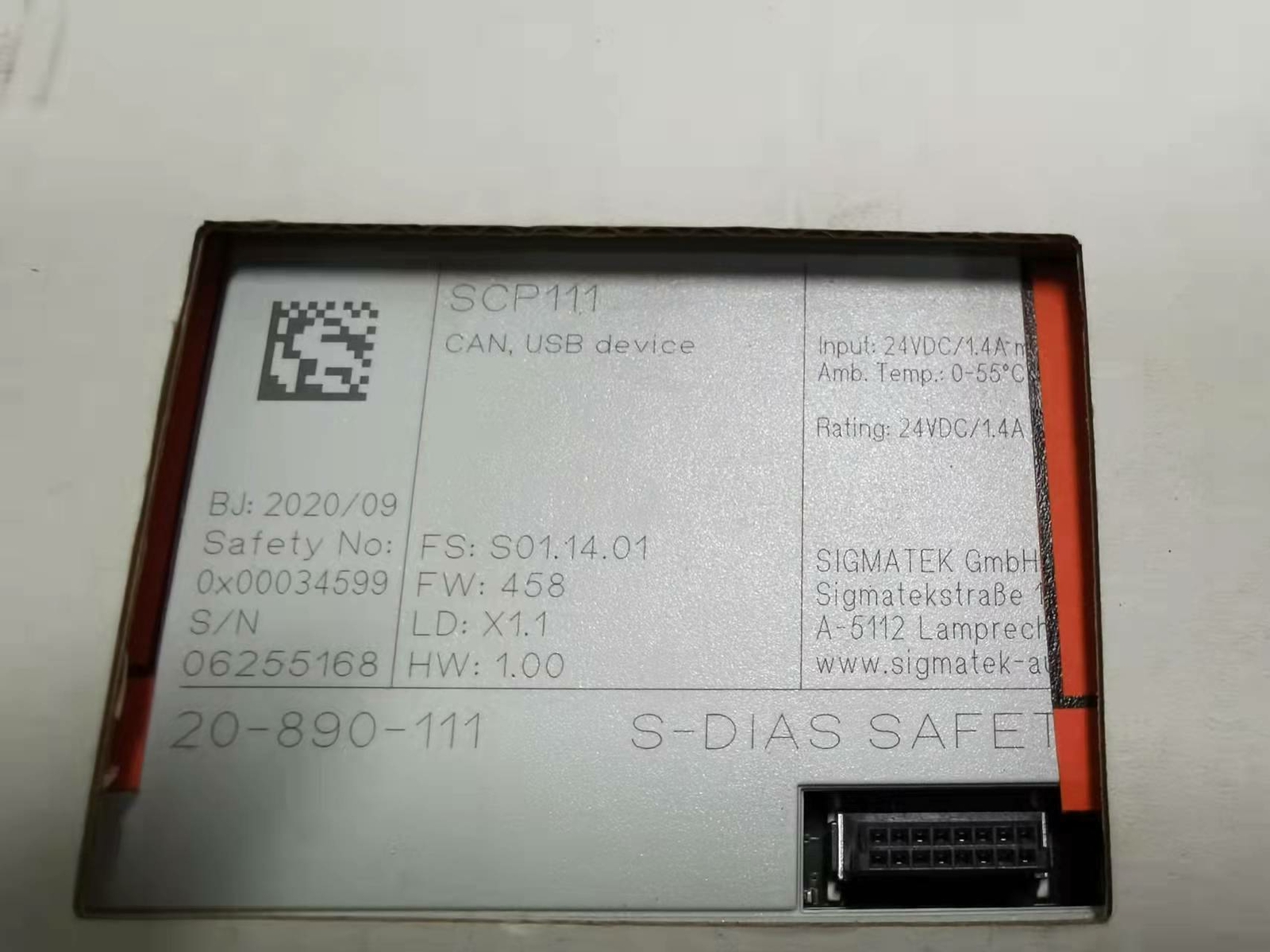 1 pc new   SCP111   Via DHL or Fedex