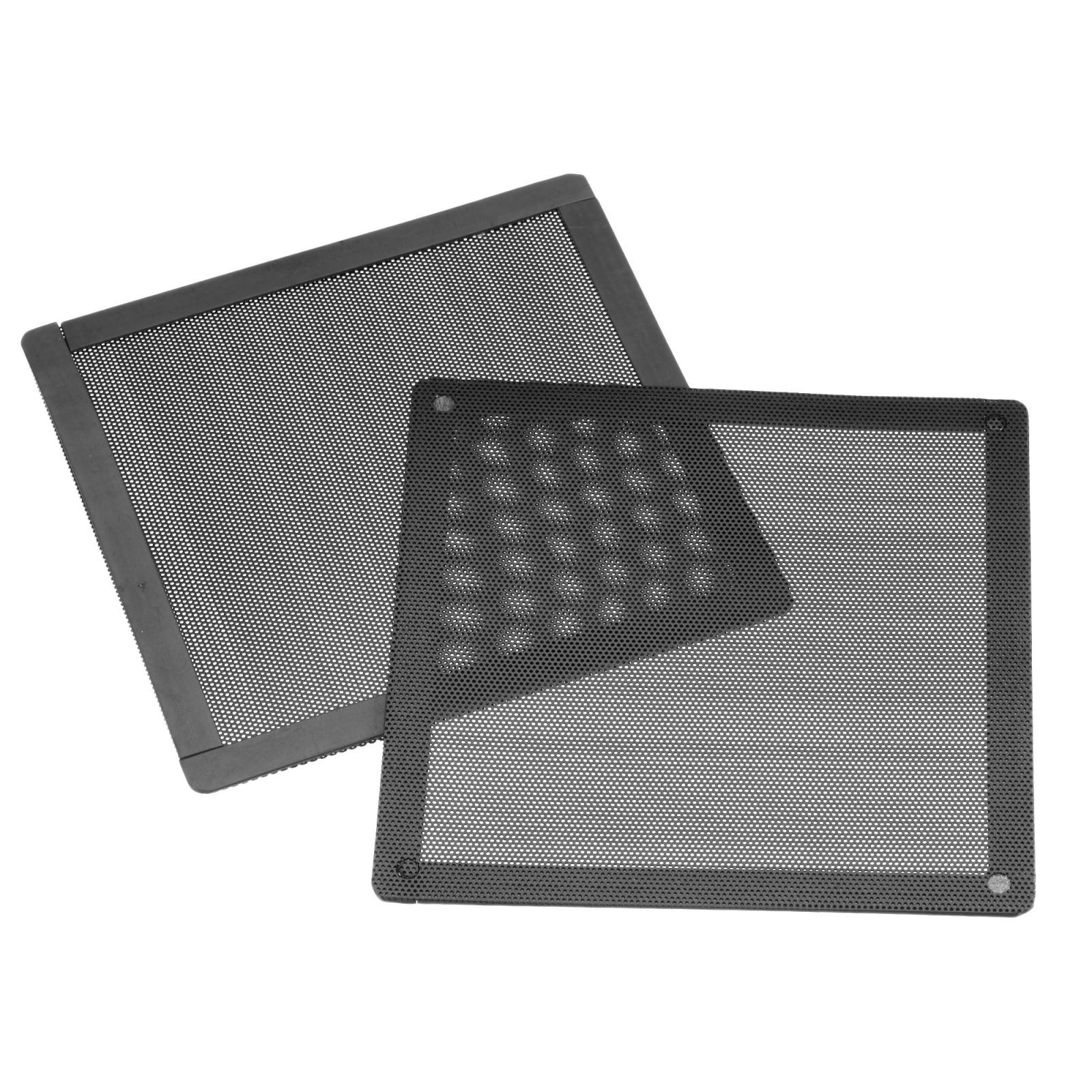 PC Dust Fan Screen with Magnetic Frame for Cooling Case Cover PVC 140mm 2pcs