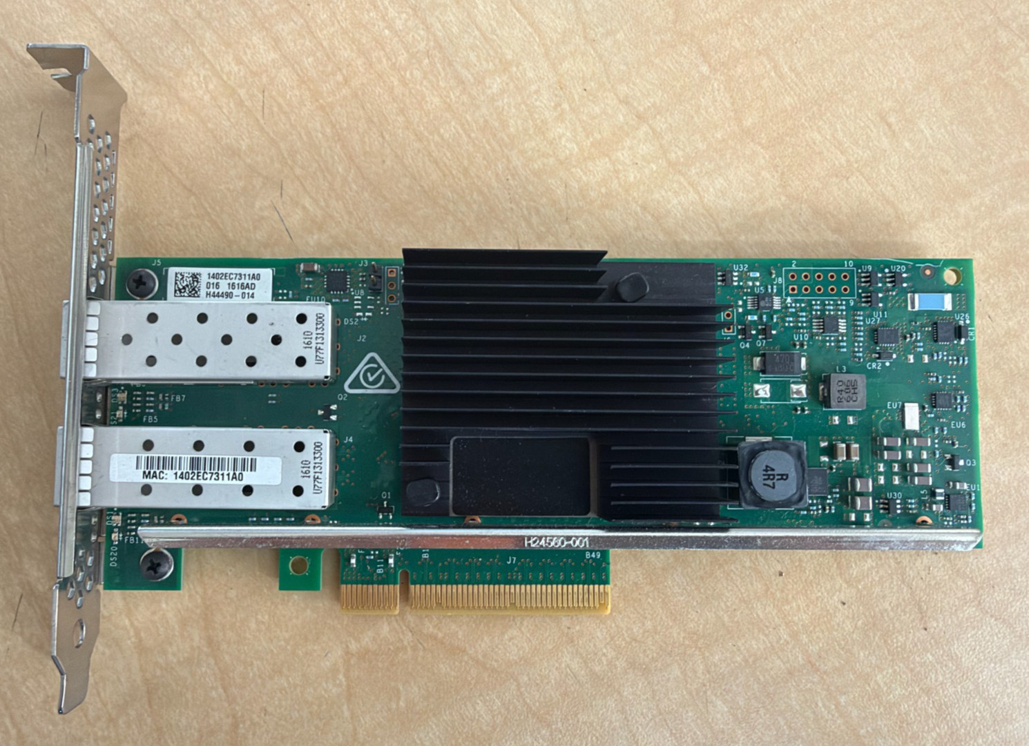 HPE Intel X710-DA2 562SFP+ Ethernet 10Gb 2-Port Network Card