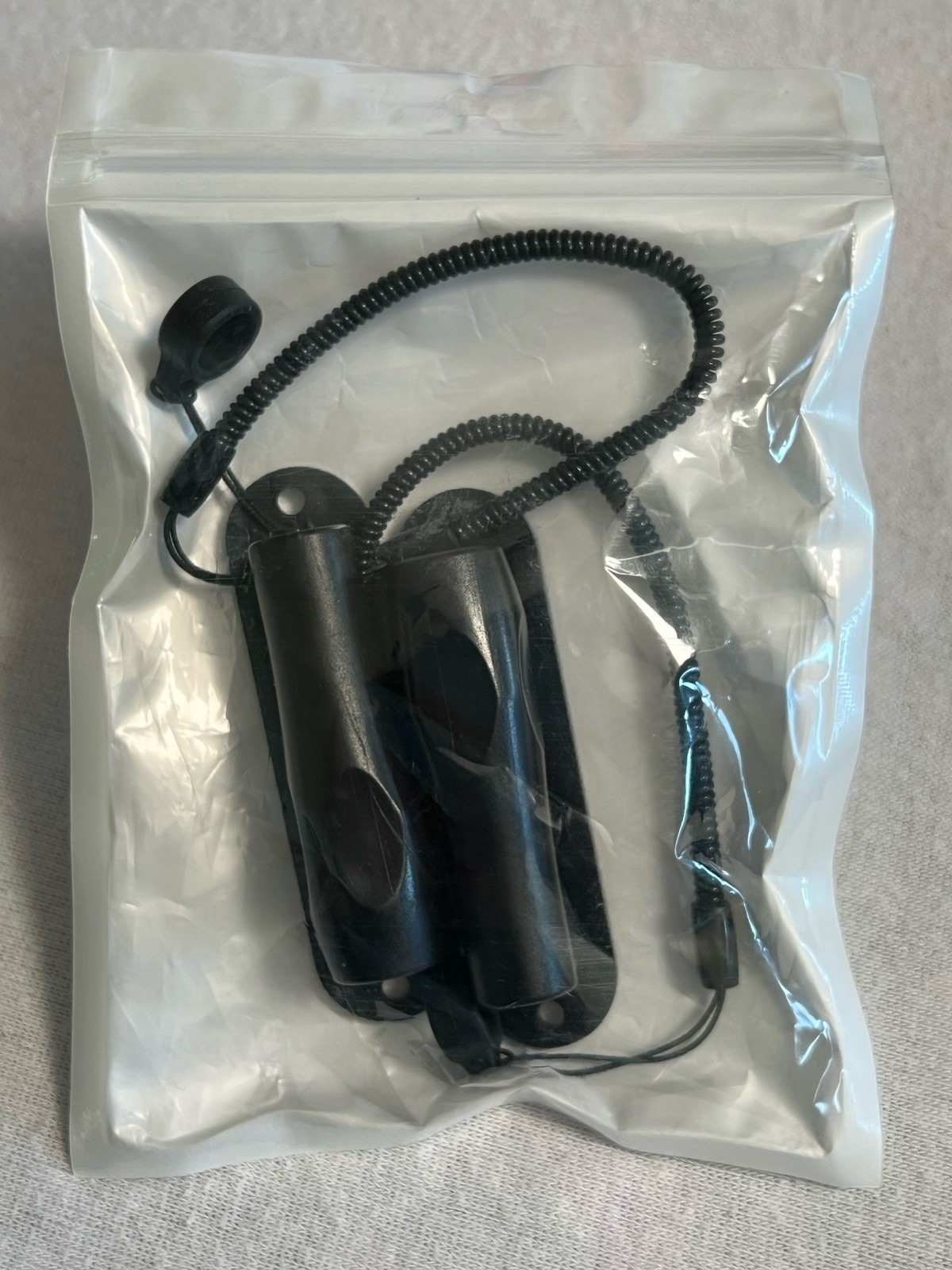 Coiled Security Tether Anti-Theft Cable Adhesive Base for Remote Stylus 2-Pack