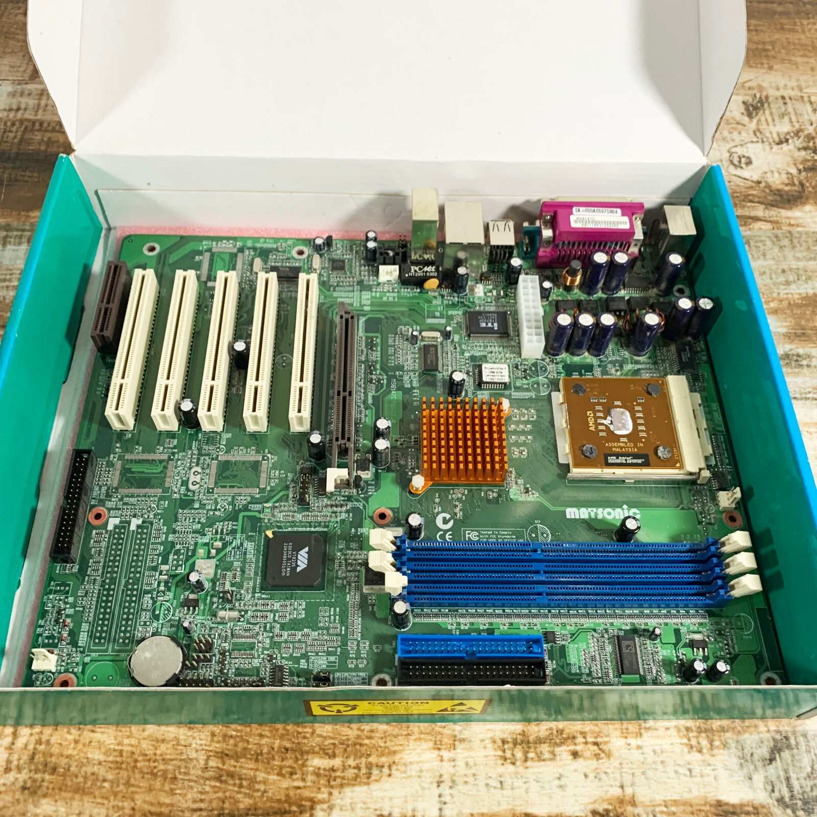 Matsonic MS-8147C AMD Motherboard - Untested
