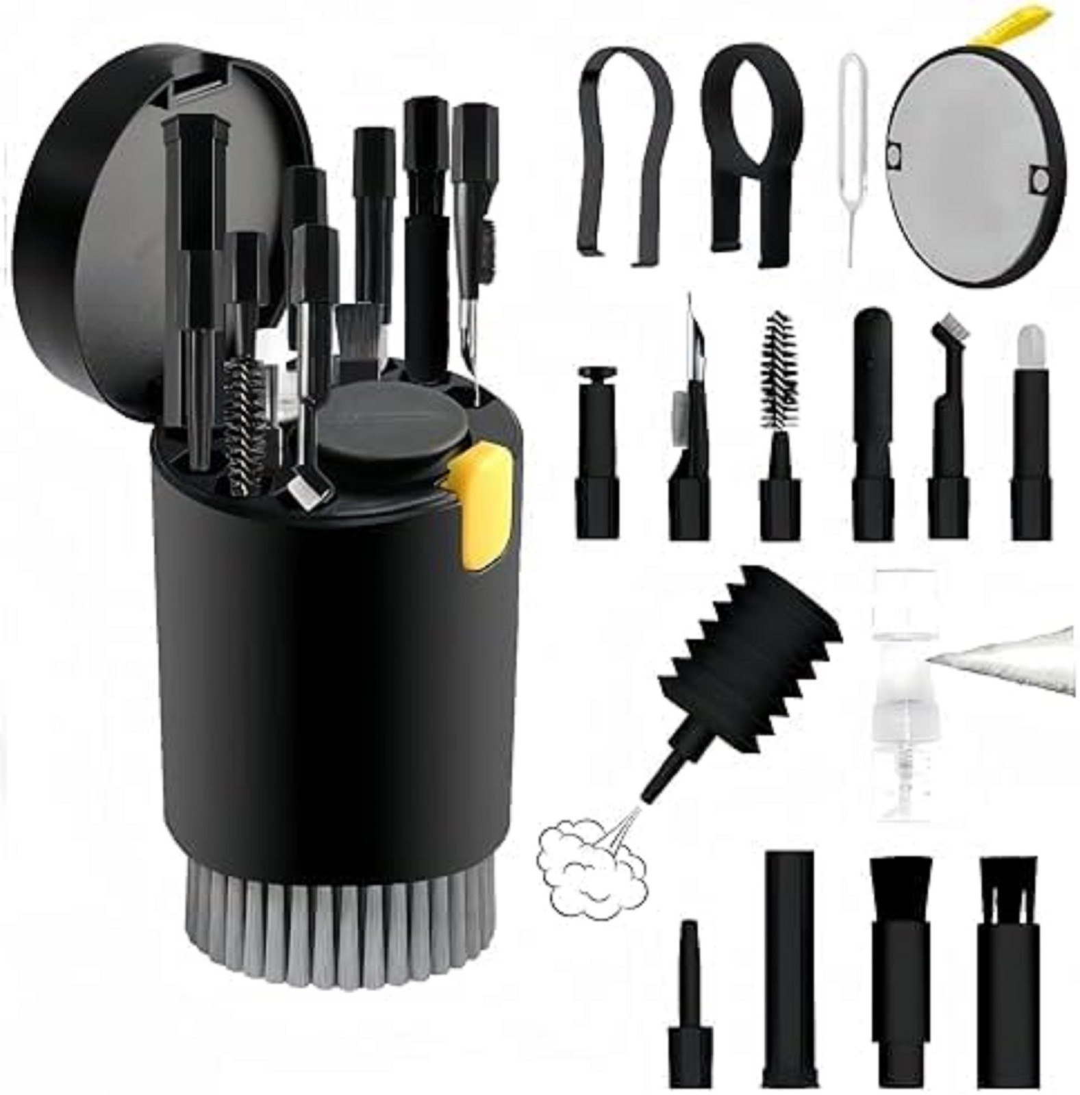20-in-1 Cleaner Kit for Laptop Screen Computer Keyboard iPhone Airpods Portable