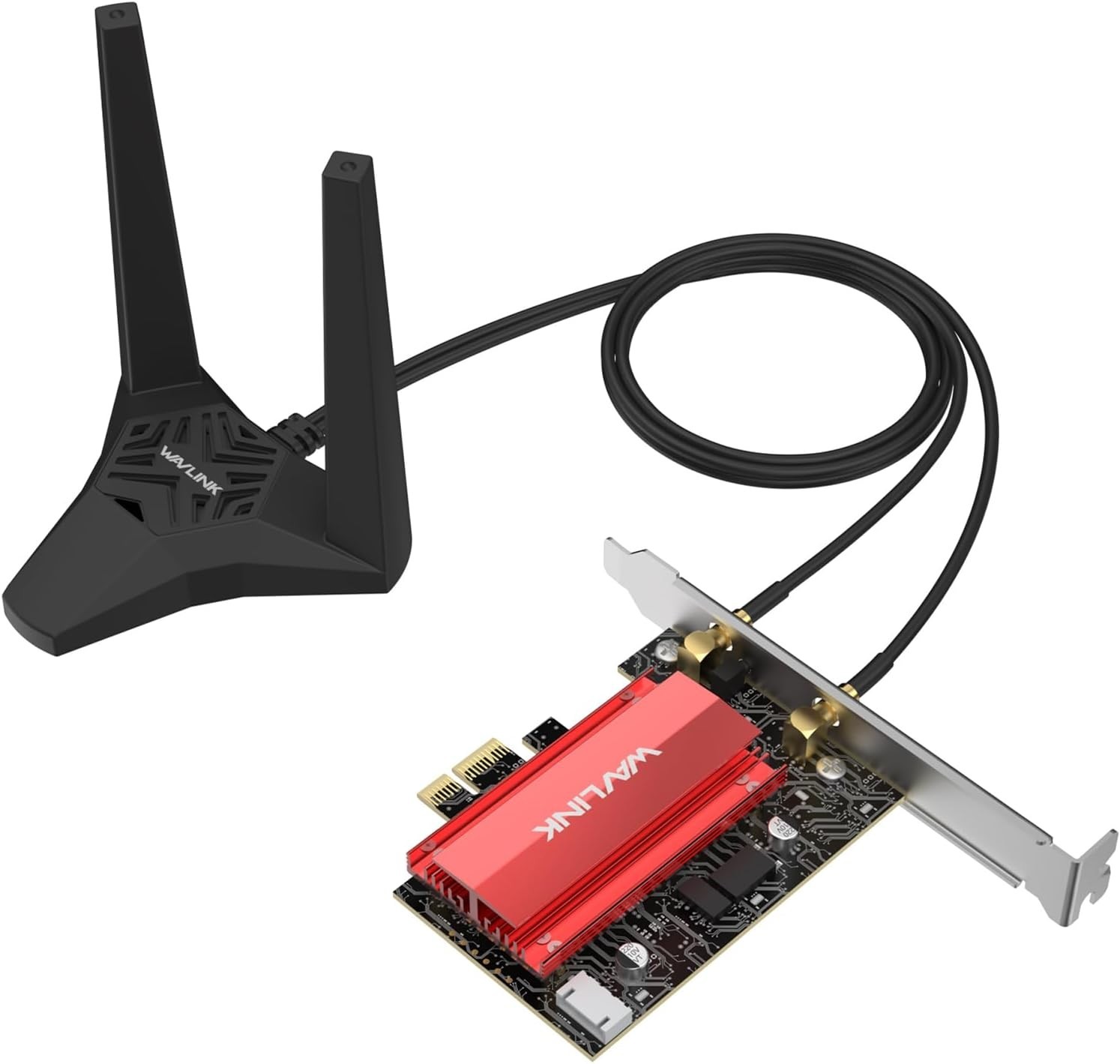 WAVLINK WiFi 6E AXE5400 Tri-Band PCIe Card Bluetooth 5.3 Т38-11