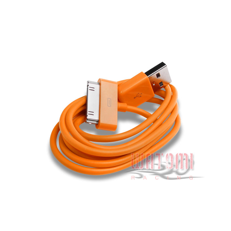 50X 3FT USB 30PIN ORANGE CABLE DATA CHARGER FOR GALAXY TAB 7.0 PLUS 8.9 10.1