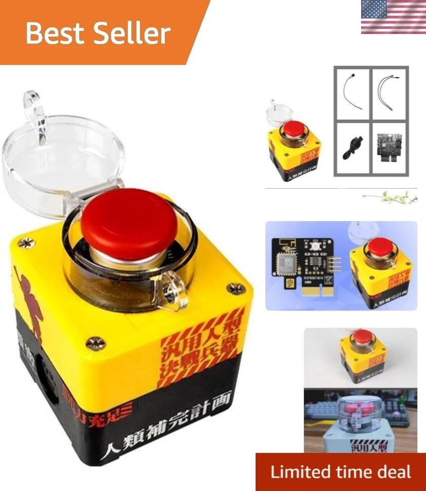 Wireless Desktop Power Button for PCLaptop Incompatible, Atomic Nuclear Bomb ...