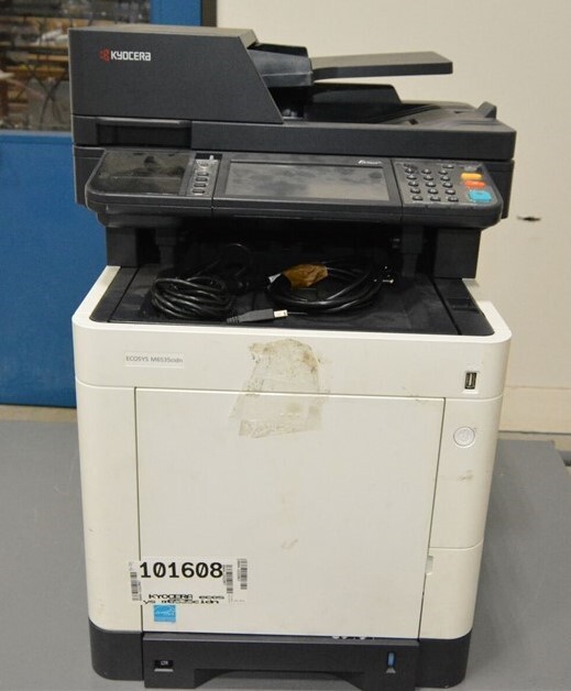 Kyocera ECOSYS M6535cidn Color Laser MFP Printer Page Count SEE NOTES 
