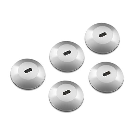 5 Pack Anchor Plate Adhesive Security Plate with Slot for Computer Lock