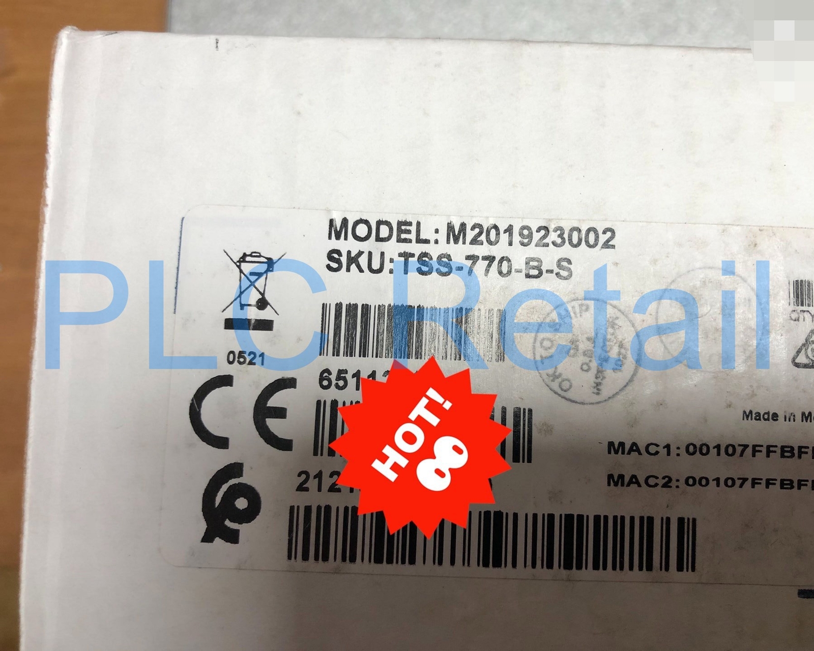 New Crestron TSS-770-B-S Central control touch screen Fast delivery