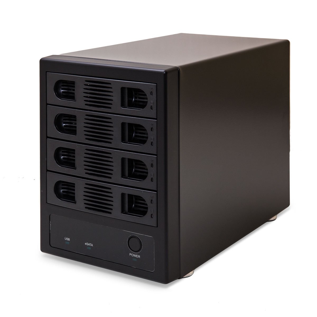 4 Bay USB 3.0 External SATA Hard Drive Enclosure, Support to 128TB