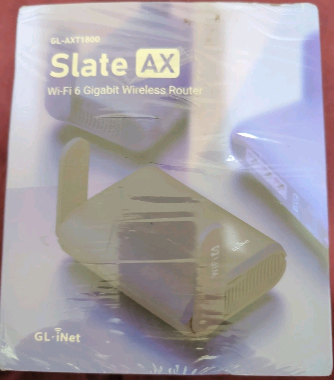 GL.iNet GL-AXT1800 Slate AX Wi-Fi 6 Router/New Sealed/Box Has Light Damage