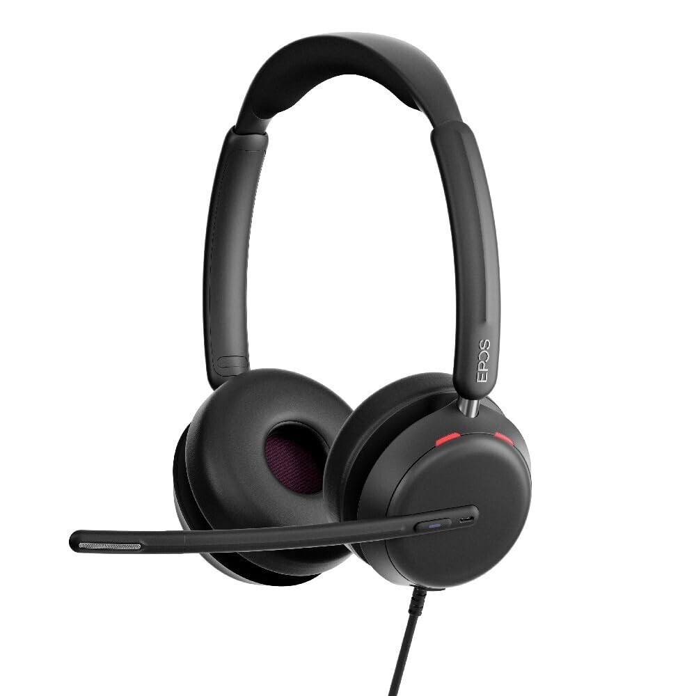 EPOS Impact 860T Headset Microsoft Teams Certification Stereo USB Type C  Wired
