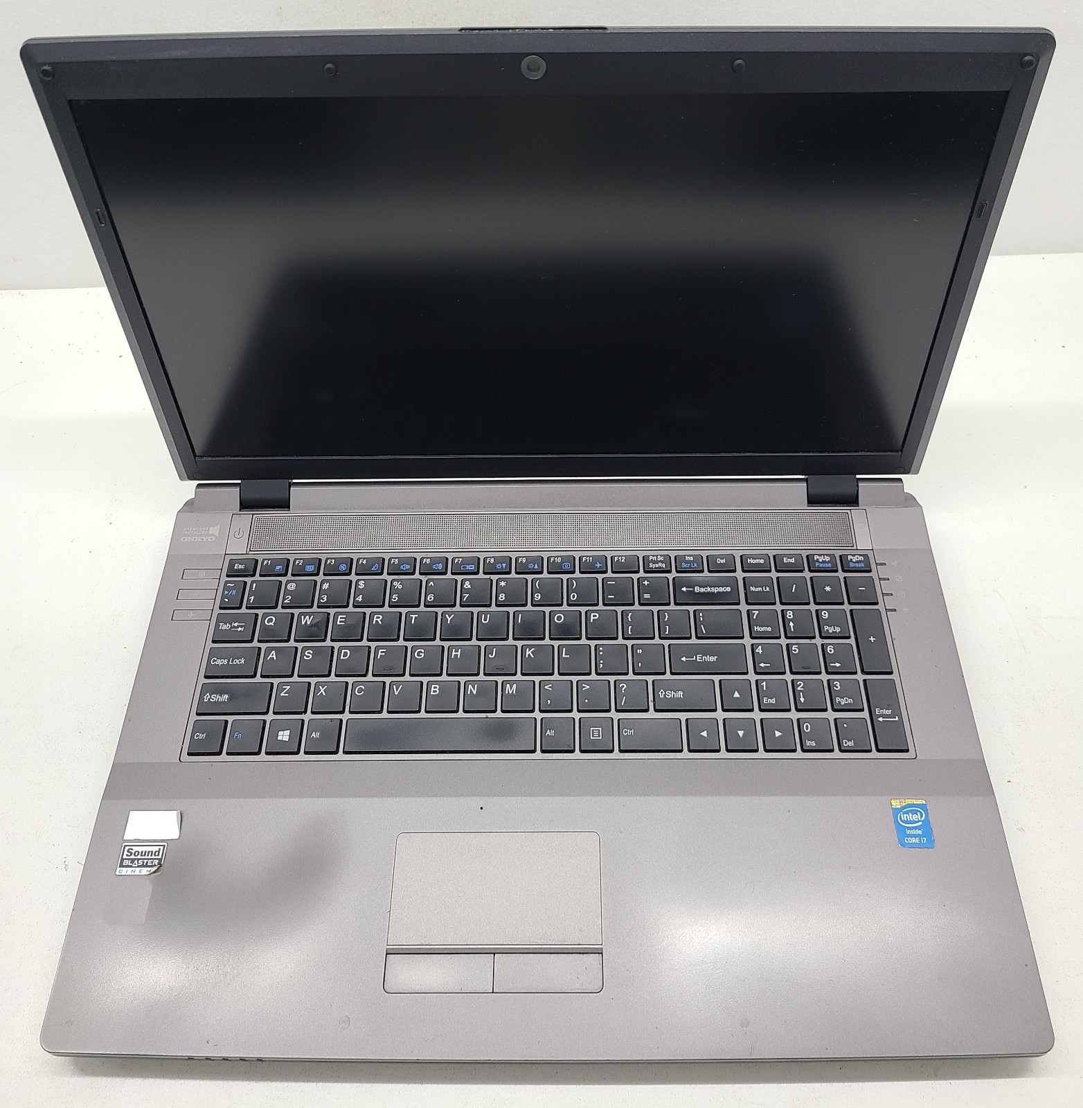 Sager W370SS 17.3" Laptop Intel Core i7 NO RAM/HD/OS/POWER (FL)