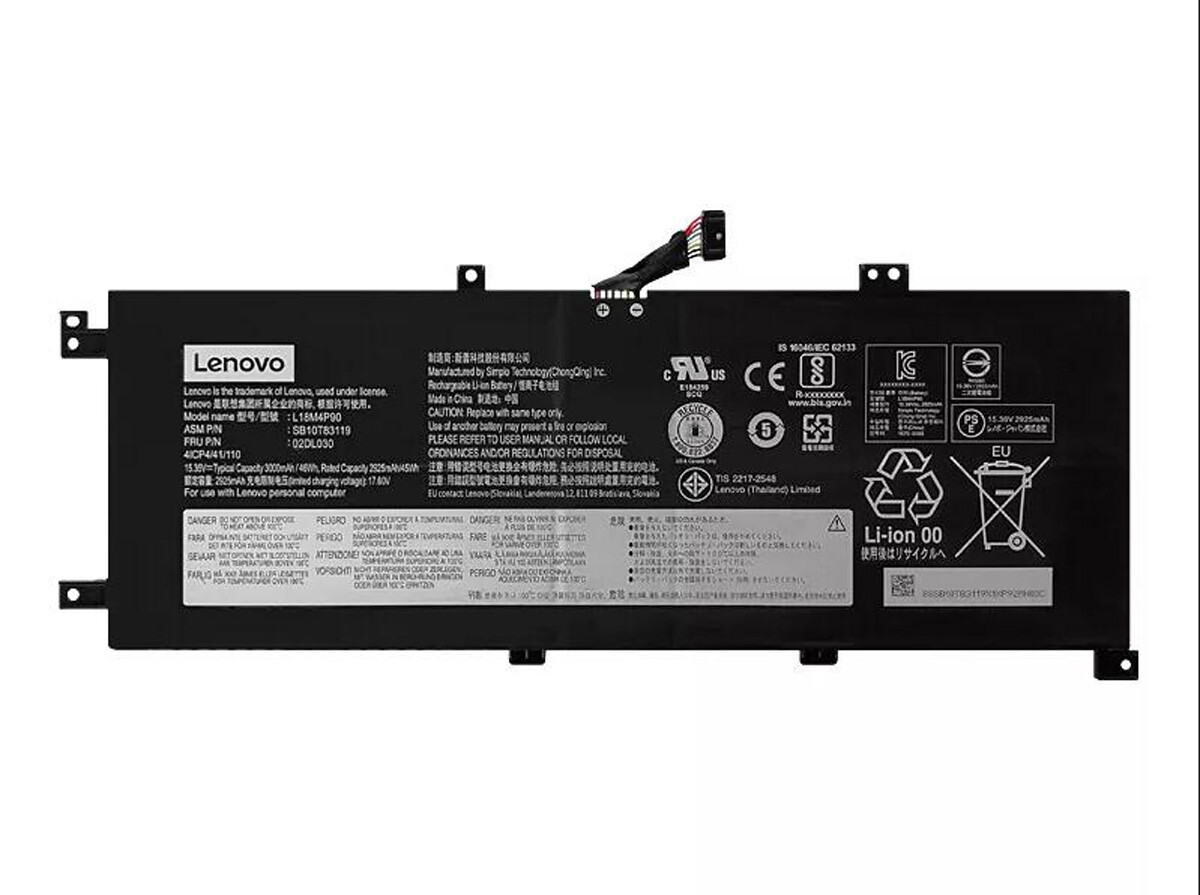 Genuine Battery L18D4P90 L18C4P90 L18M4P90 For Lenovo ThinkPad L13 Yoga Gen 2