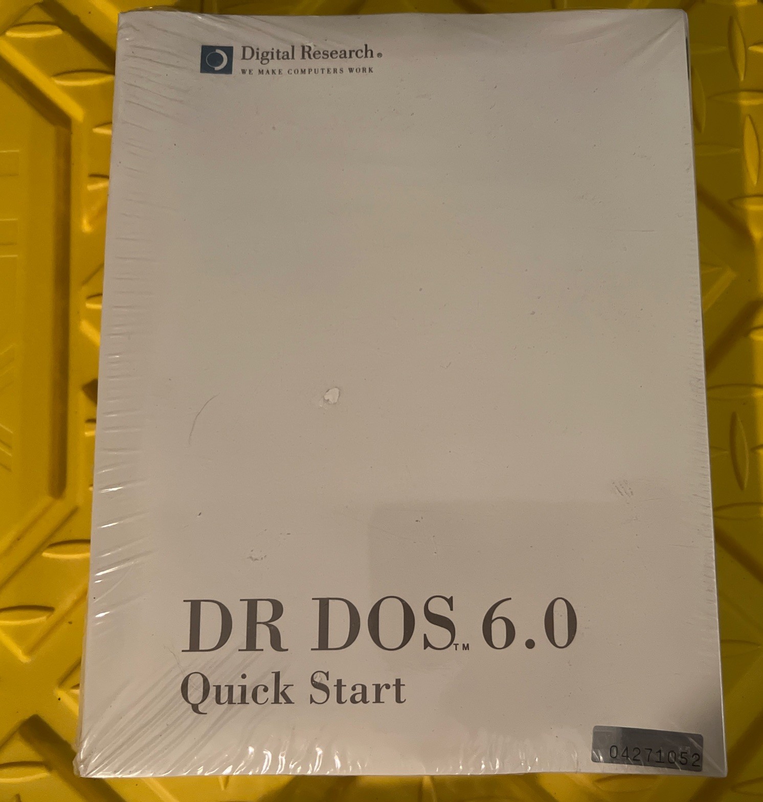 Digital Research DR DOS 6.0 No Folder Complete In Box