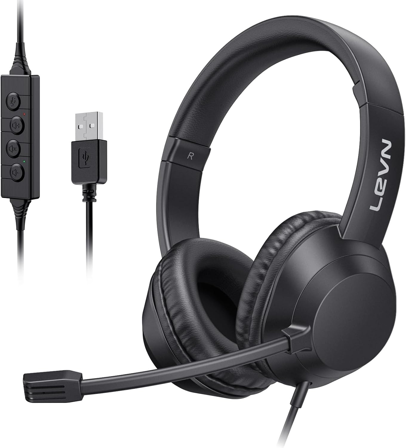 Auriculares microfono Auriculares USB con microfono PC Auriculares con microfono