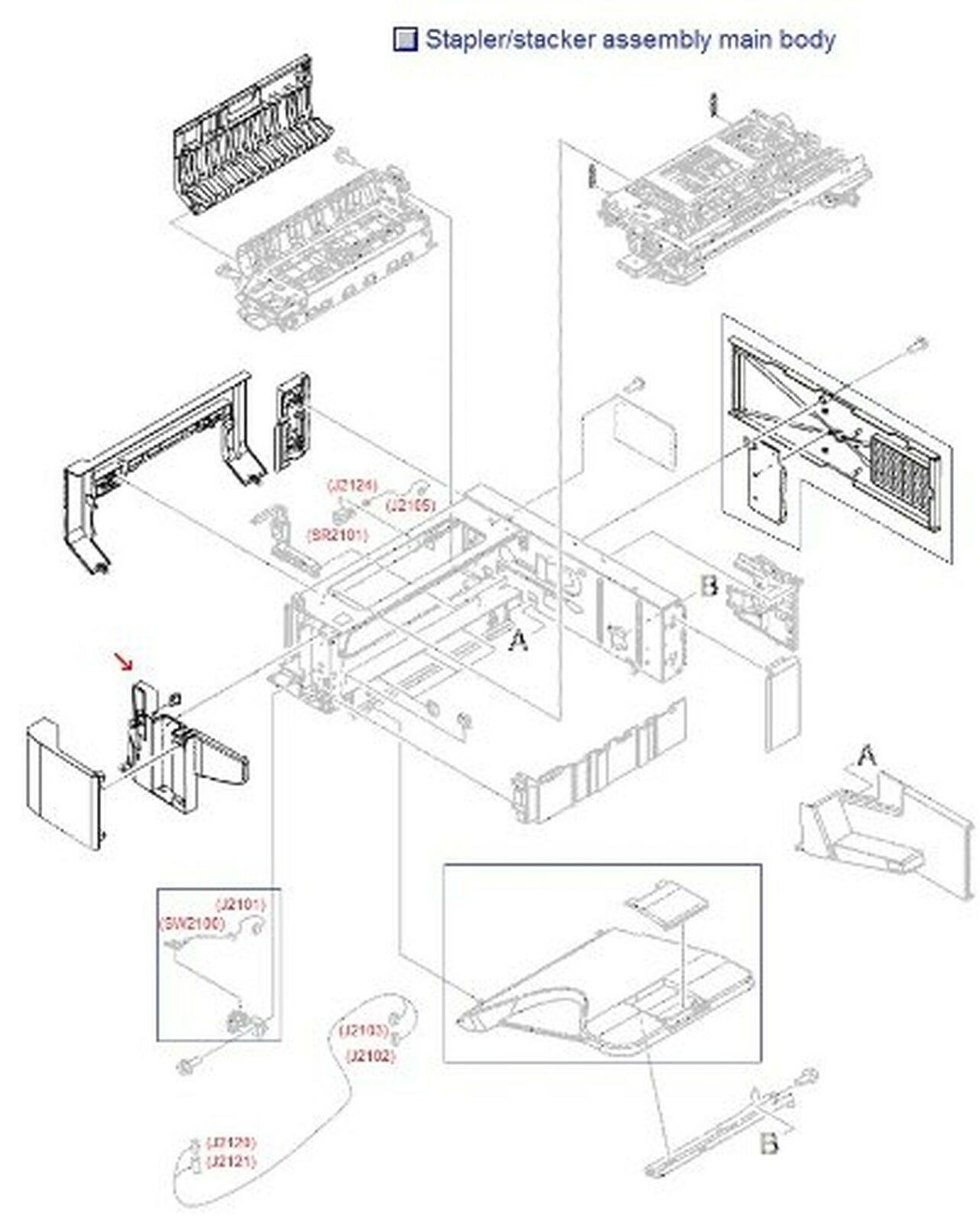 RM1-3094-000CN - Hewlett Packard (HP) Printer Miscellaneous Parts