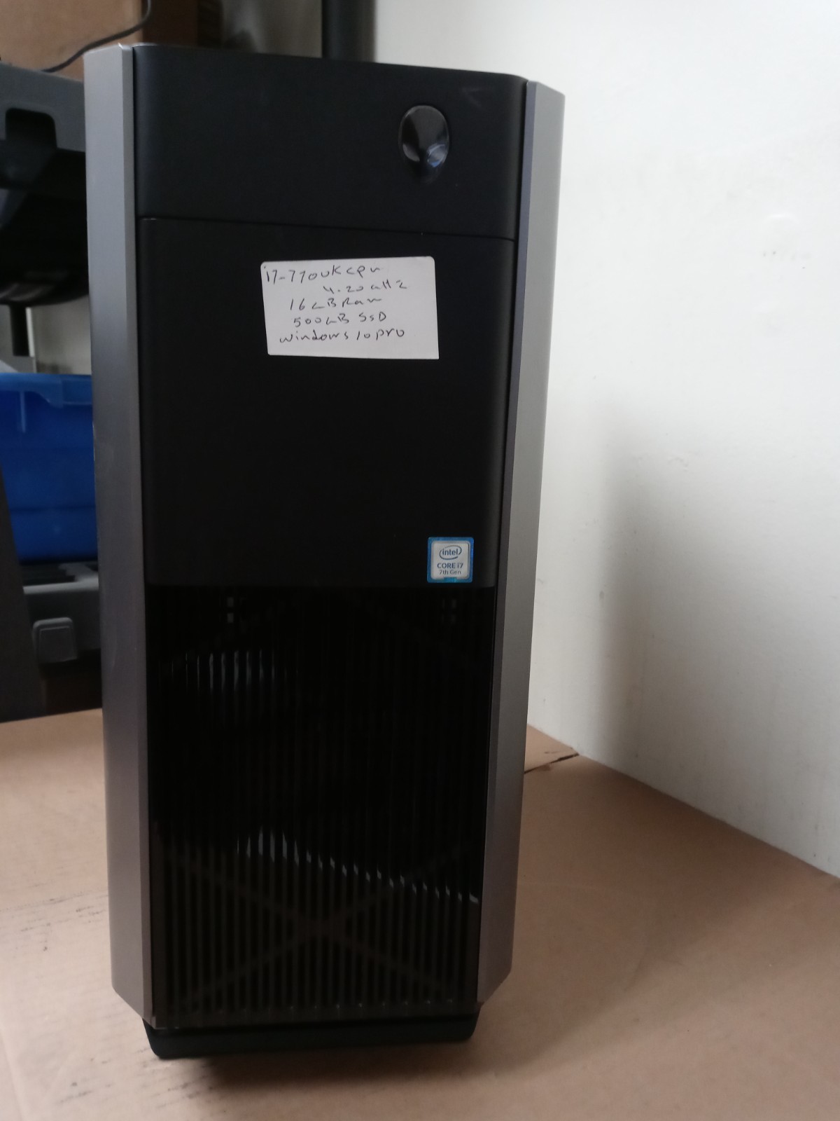 Alienware Aurora R6 PC Intel Core i7-7700K 4.2GHz 16GB 500GB SSD Win 10 PRO