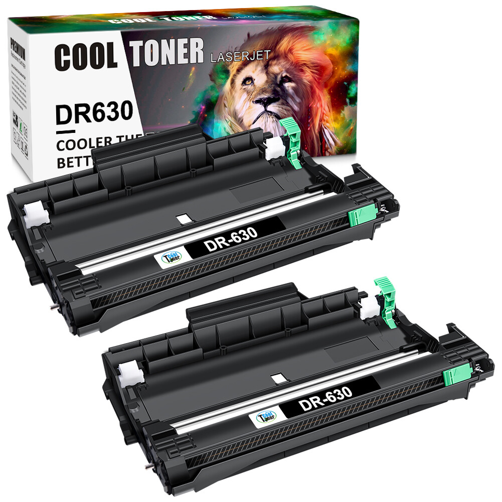 2PK DR630 Drum Unit Compatible With Brother HL-L2320D HL-L2340DW L2360DW L2380DW
