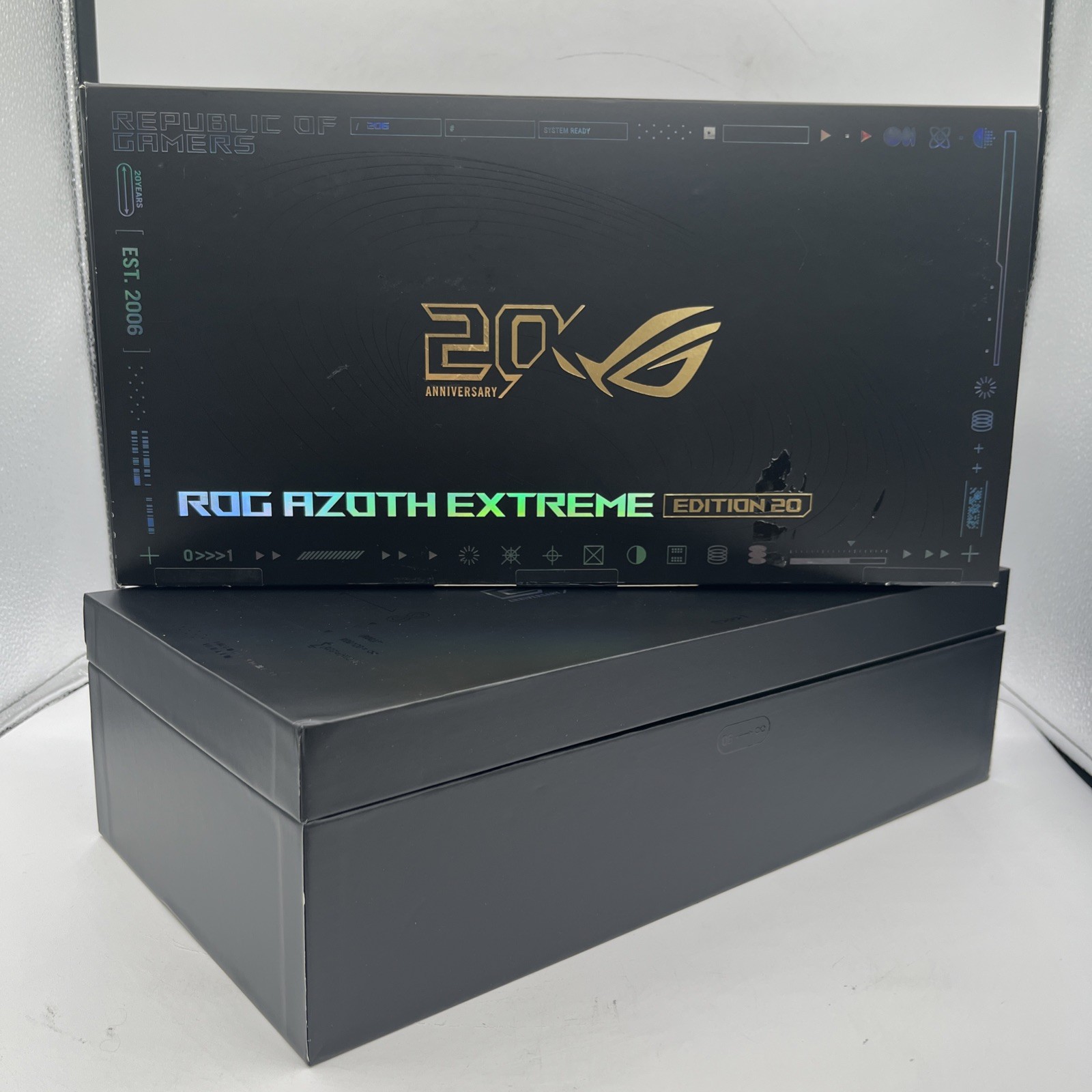 ASUS ROG Azoth Extreme 20th Edition 75% Wireless Mechanical Keyboard OLED RGB