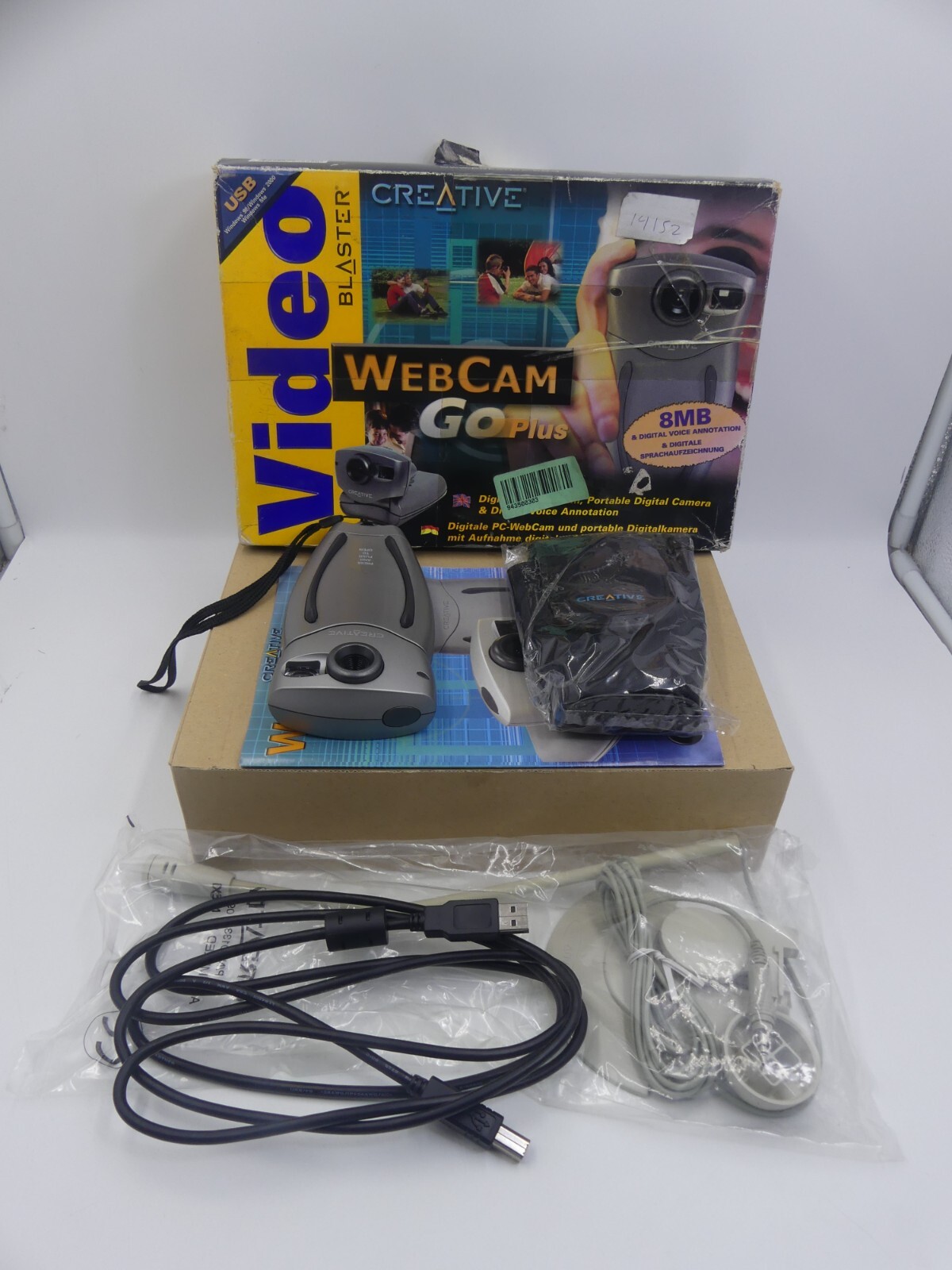 Creative Video Blaster Webcam Go Plus 8 MB Vintage 1990s - Retro PC Accessory