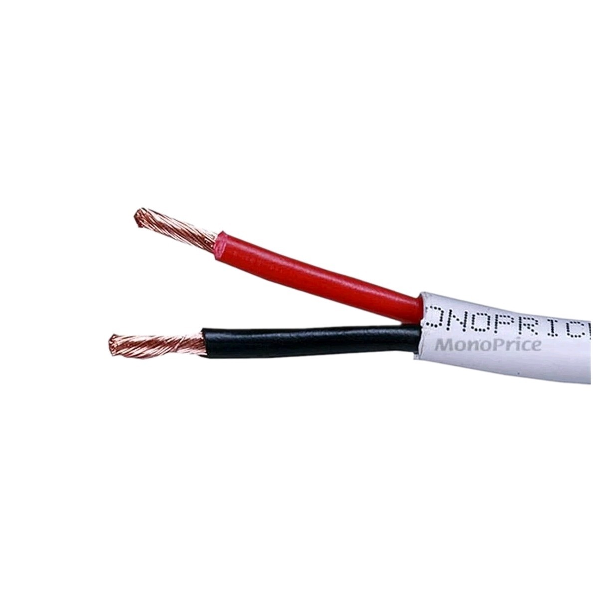 250ft White Access Series 12AWG CL2 Rated 2-Conductor Speaker Wire 3844 New