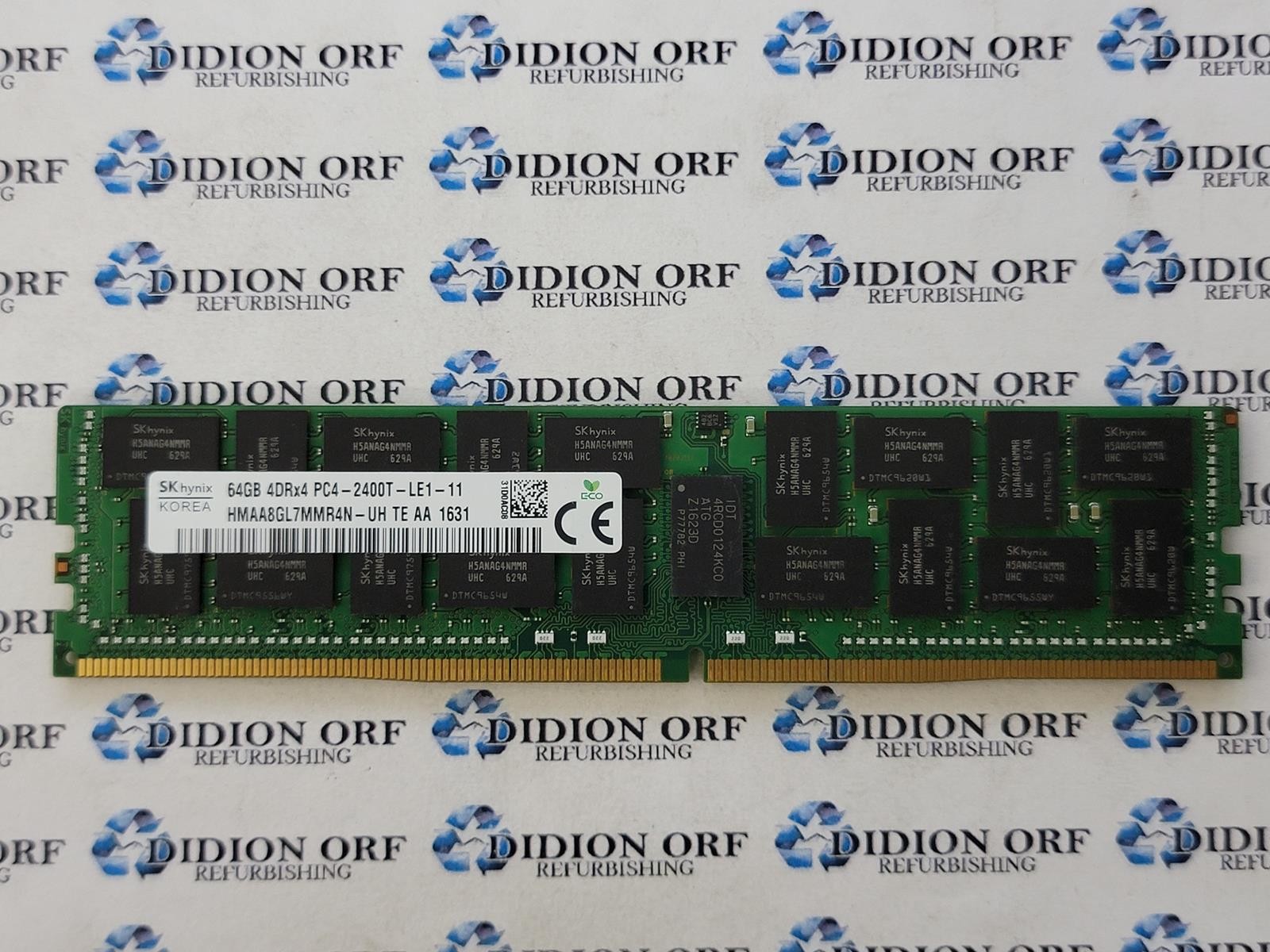 SK HYNIX 64 GB DDR4 Server RAM PC4-2400T HMAA8GL7MMR4N-UH, SKU 4908