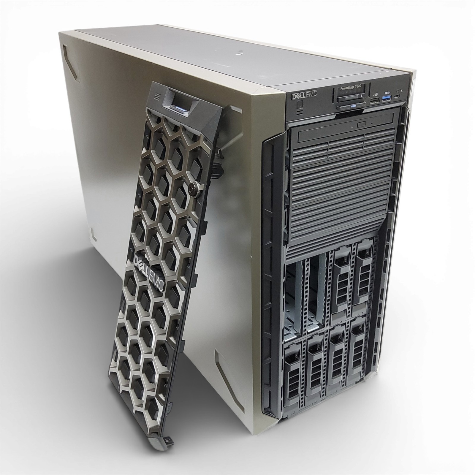 Dell PowerEdge T640 Server 2x Xeon Silver 4210 32GB RAM H740P BCM57416 NO HDD