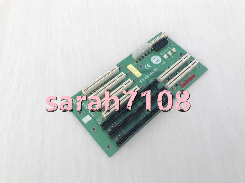 1PC USED Industrial control computer baseboard PCI-6S VER:G2 Fast By FedEx/DHL