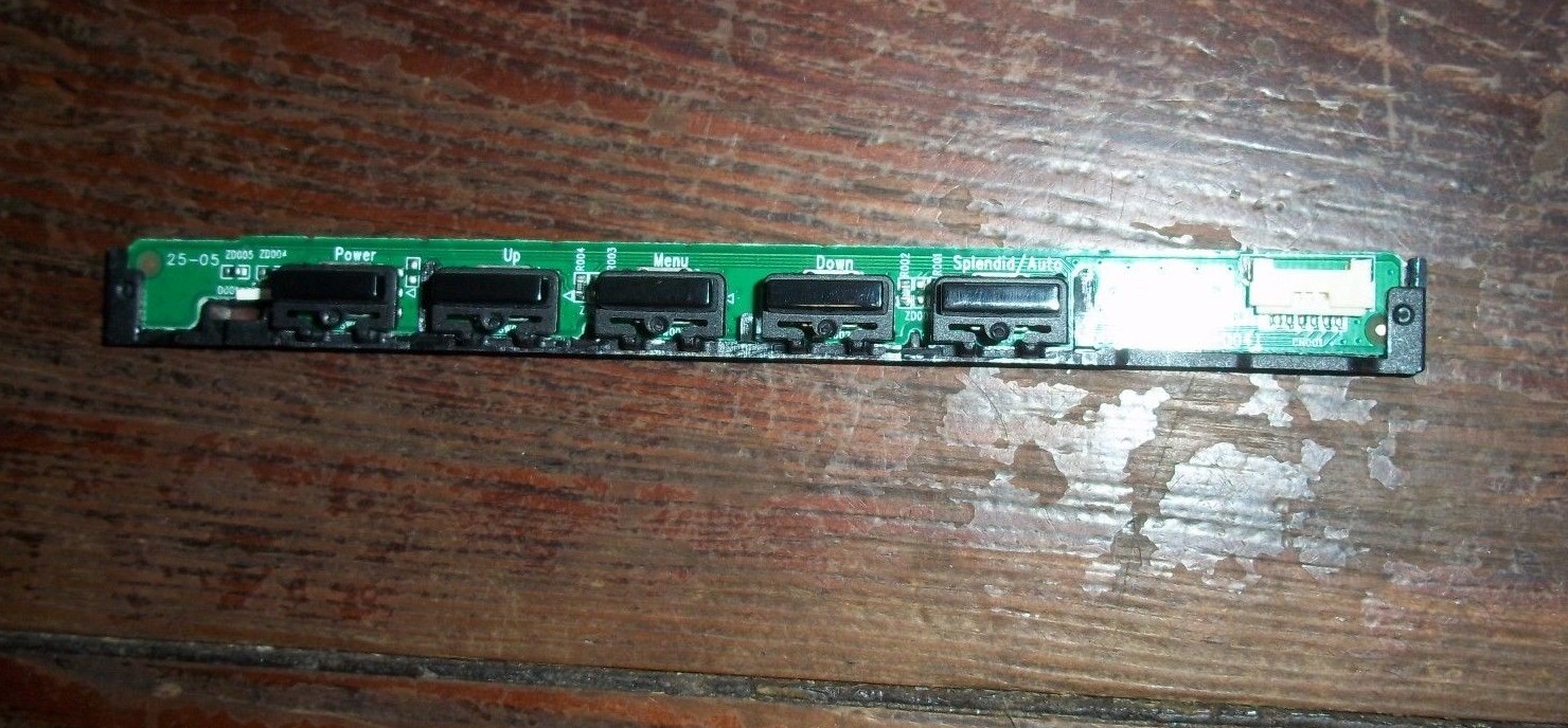ASUS VS207D-P 19.5" Genuine Power Volume Control Buttons Board 