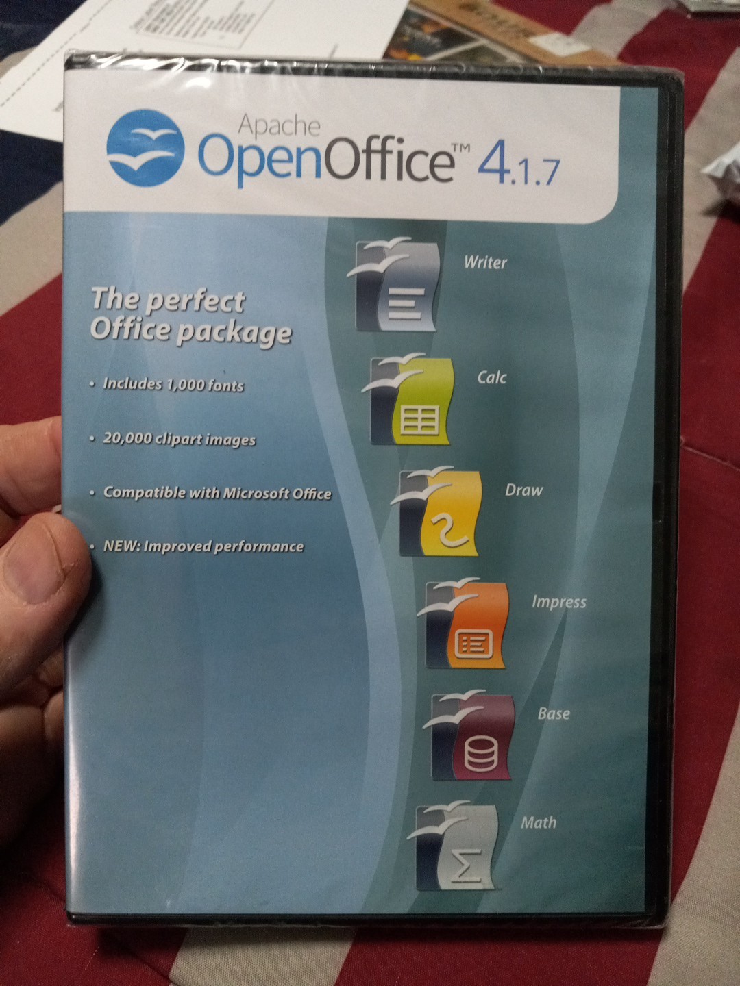 Apache Openoffice 4.1.3 Office Software New Sealed B23