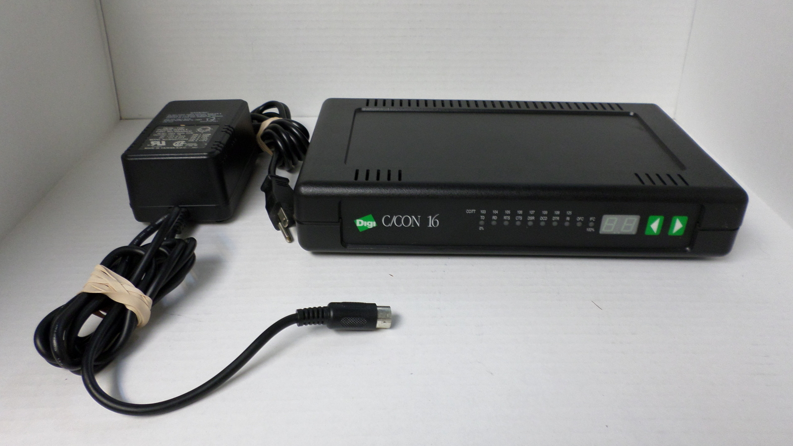 Digi 50000293 C/Con 16 RJ-45 Concentrator w/power (2 Available) & Warranty