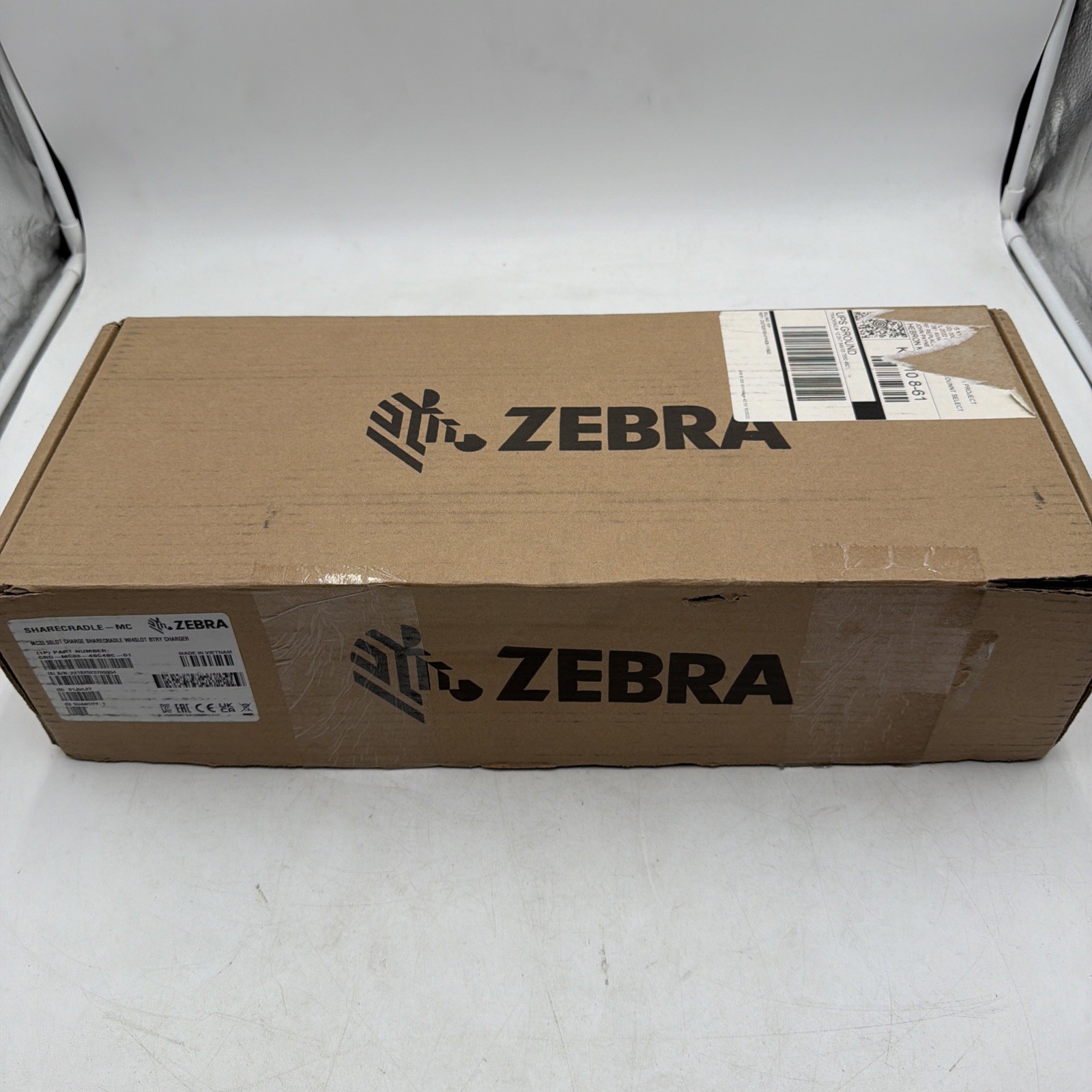 Zebra MC33 4-Slot ShareCradle Charger & 4-Slot Battery CRD-MC33-4SC4BC-01 - New