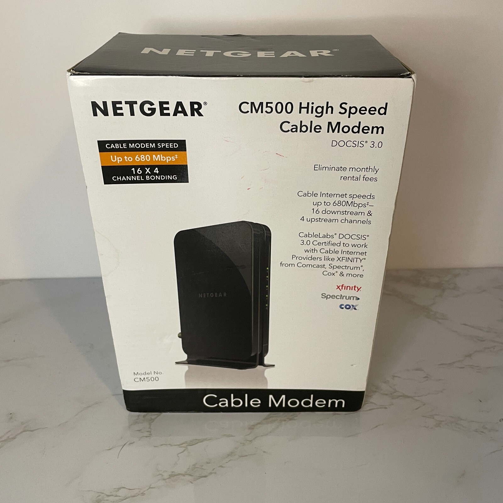 Netgear CM500 High Speed Cable Modem New
