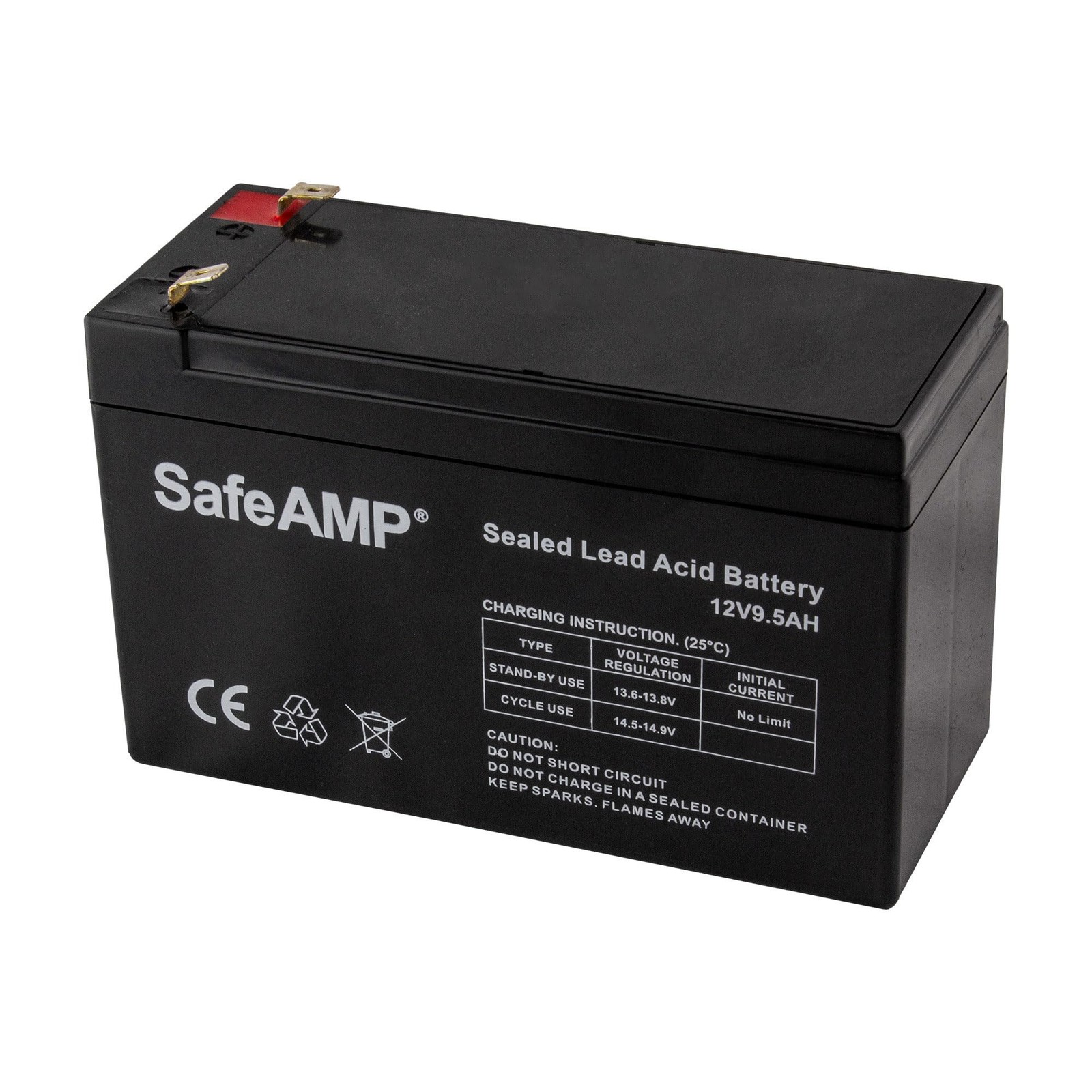 SafeAMP RBC17 UPS Battery for Select APC Models, 12V 9.5Ah | Fits compatible E65