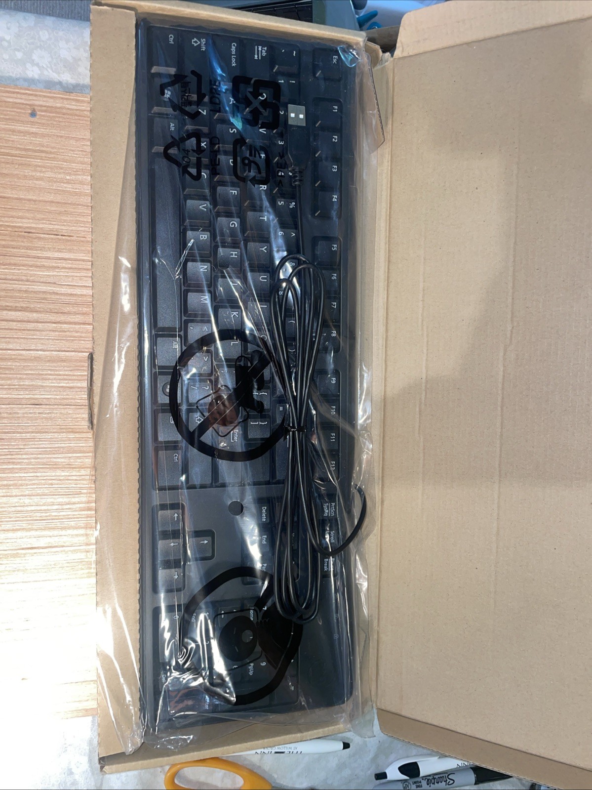 Dell KB212-B USB Quiet Key Keyboard - Black NEW In BOX  DP/N 05P02F DELL Wired