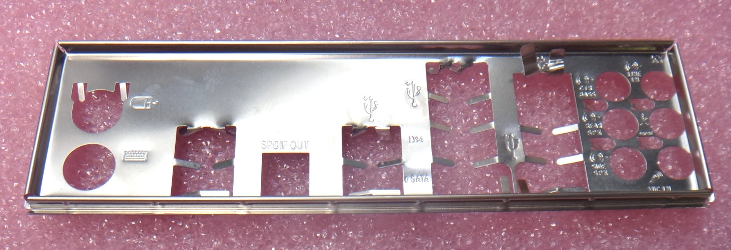 Genuine ASUS P8P67-M I/O Shield for Micro ATX Motherboard