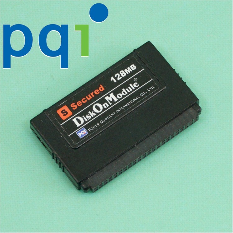 NEW PQI DiskonModule(DOM) 128MB 44-PIN IDE/PATA P/N:DG0128M21SE0(P6)/FD128-426PS