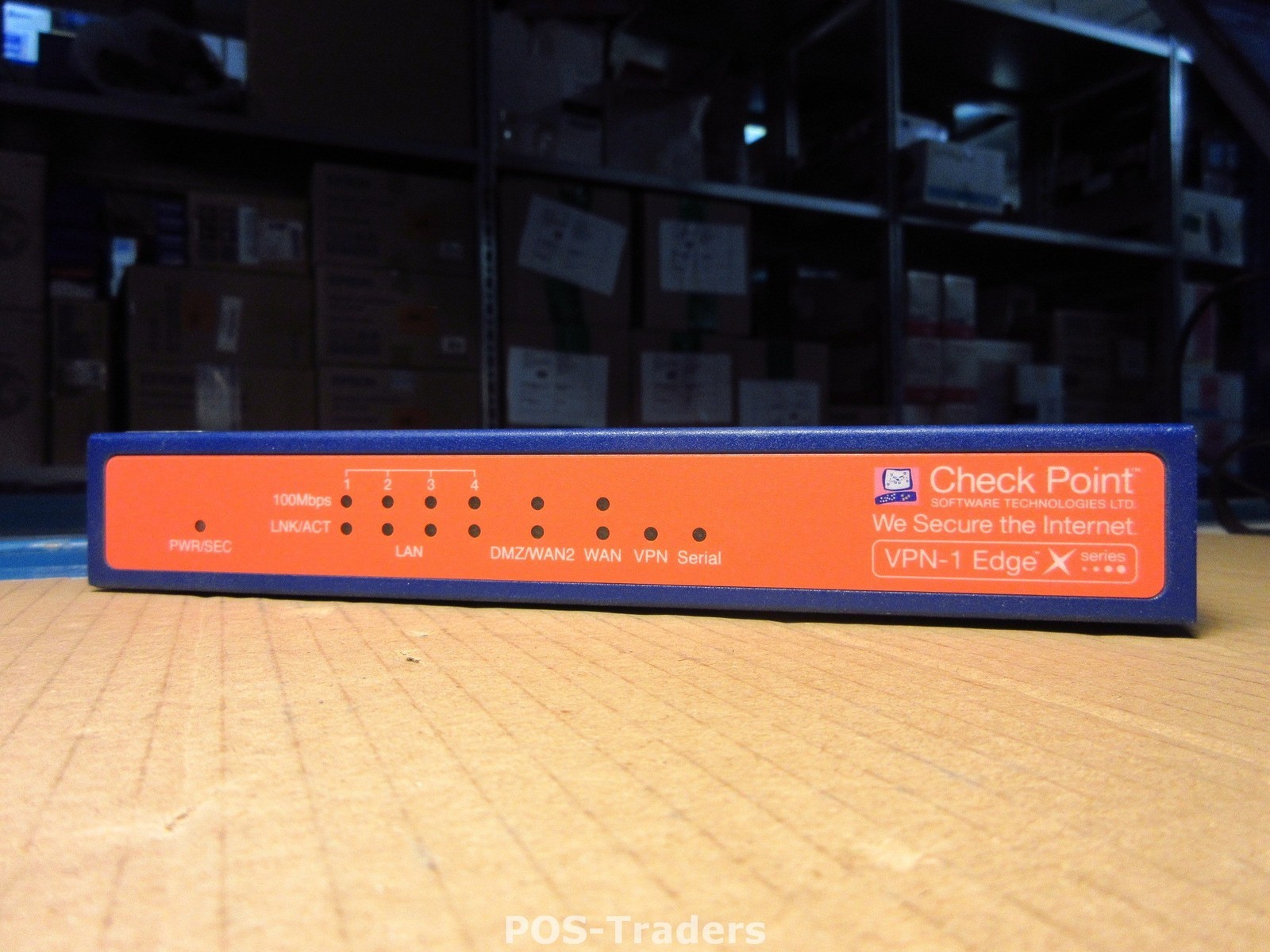 CHECKPOINT SBX-166LHGE-2 VPN-1 EDGE X Internet Security Firewall Ethernet Switch