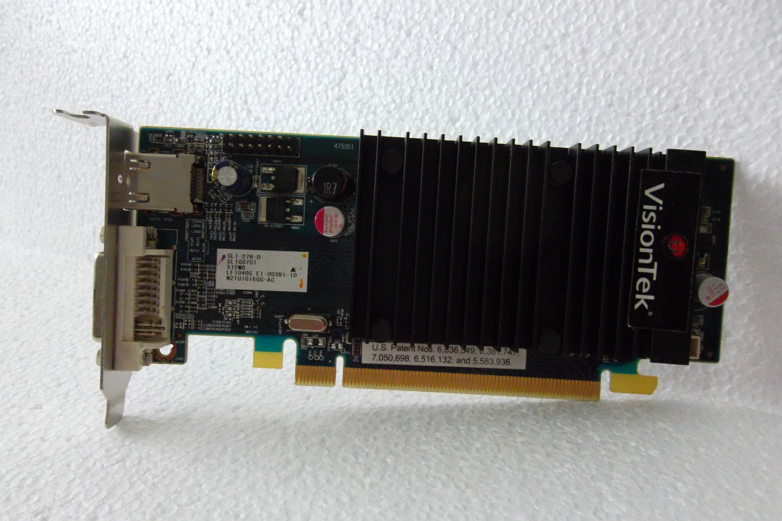 VisionTek ATI Radeon VT 4350 PCIe Graphics Video Card 512MB HDMI DVI 4350512HKHS