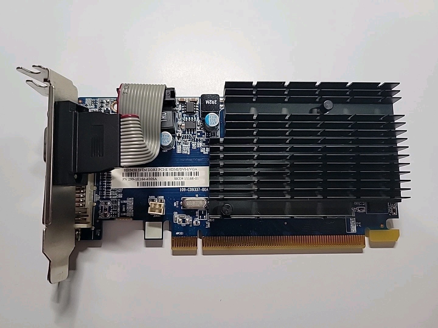 Sapphire ATI Radeon HD 5450 512MB DDR3 PCI-E Graphics Card 299-1E164-400SA