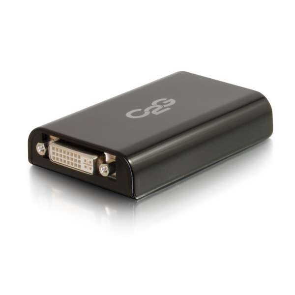 C2G Cables To Go 4053582 USB 3.0 To DVI Video Adapter Model 30561 ( Black ) NEW